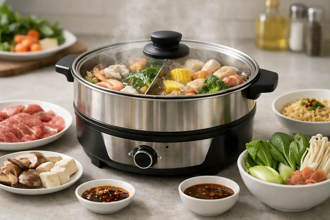 Electric Hot Pot Steamer for Easy Weeknight Meals