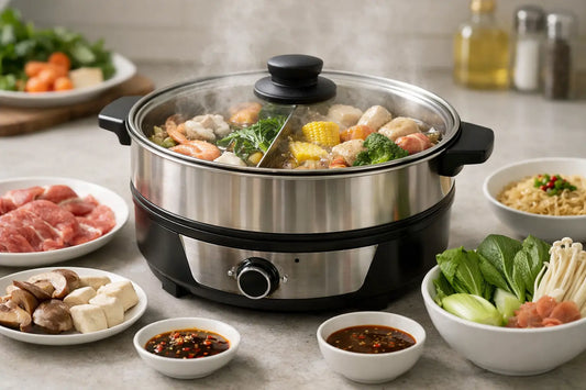 Electric Hot Pot Steamer for Easy Weeknight Meals