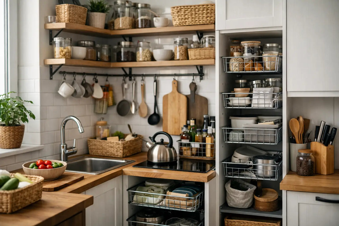 How to Organize a Small Kitchen Without Renovating