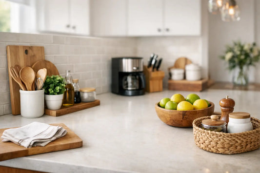 How to Reduce Countertop Clutter Without Losing Function