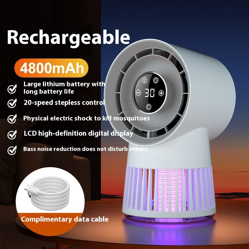 Electric Bug Zapper Bladeless Fan